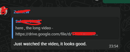 Client: 'Just watched the video, it looks good'